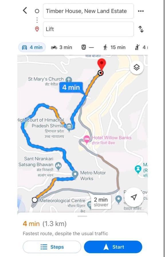 Mountain Zest-Simla Royale Near Mall Road-Free Pickup From Railway Station Simla Shimla Exterior foto